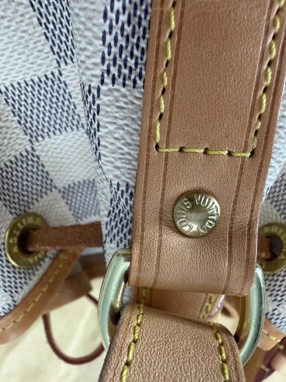 LOUIS VUITTON Damier Azur Noe BB
